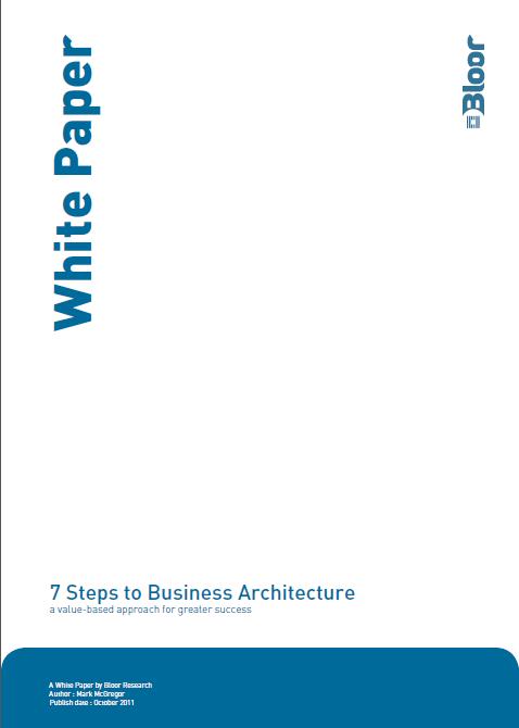 7 Steps To Business Architecture