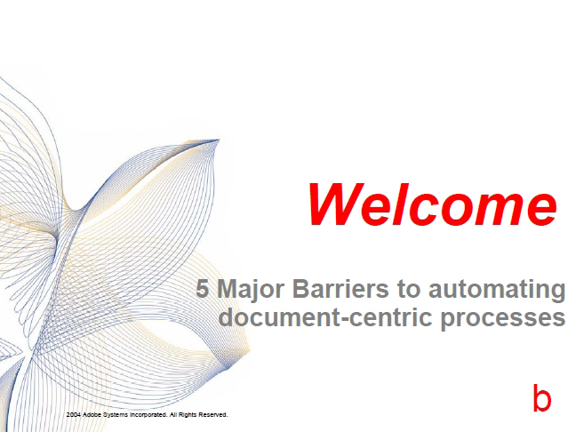 Automating Document-Centric Processes with Adobe Intelligent Documents