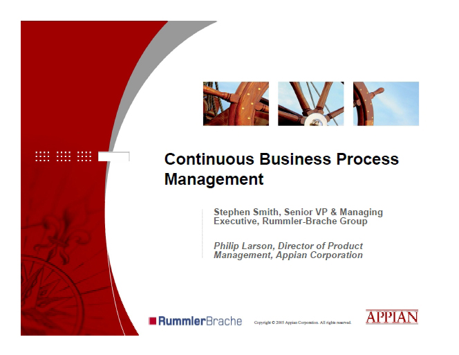 Continuous Business Process Management