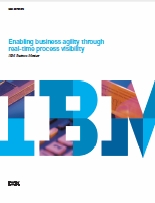 Enabling business agility through real-time process visibility