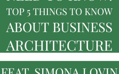 What does Business Architecture Mean for You?