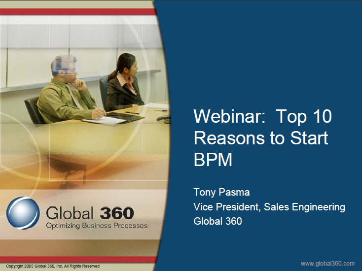 Top 10 Reasons to Start BPM