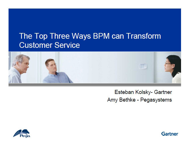 Top Three Ways BPM Can Transform Customer Service