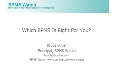 Which BPMS is Right for You?